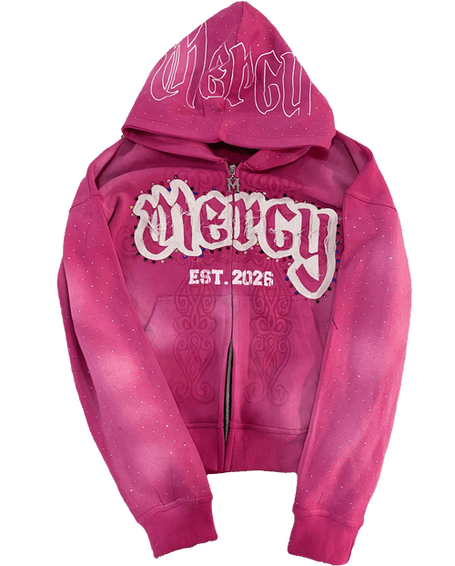 Amaranth Mercy Hoodie - v1 - MERCY BRAND