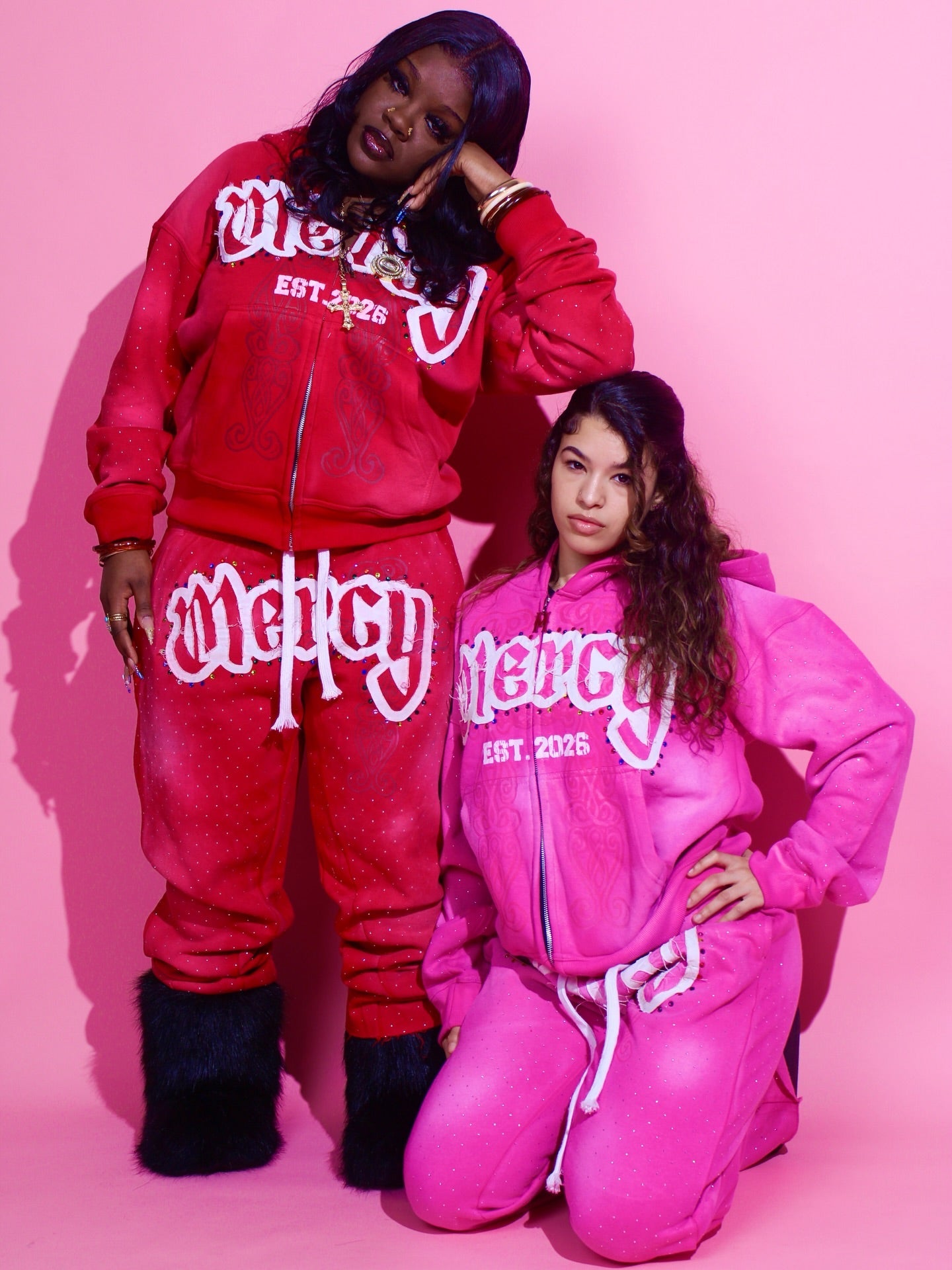 Amaranth Mercy Sweatsuit - v1 - MERCY BRAND