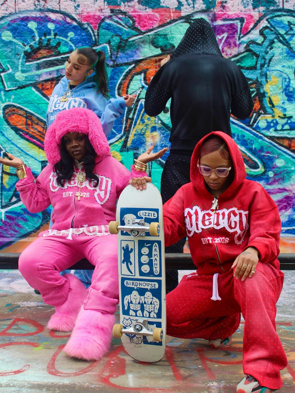 Crimson Mercy Hoodie - v1 - MERCY BRAND