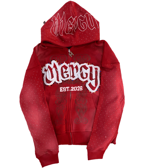Crimson Mercy Hoodie - v1 - MERCY BRAND